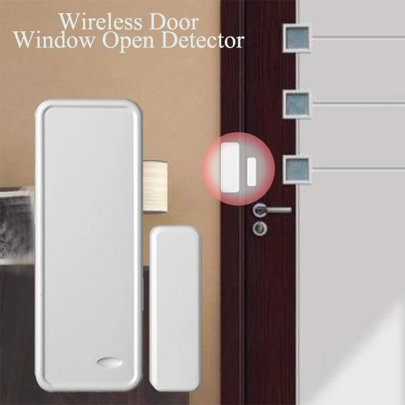 Wi Fi GSM Беспроводной окна дверь открытой Gap Сенсор PIR движения дыма обнаружить