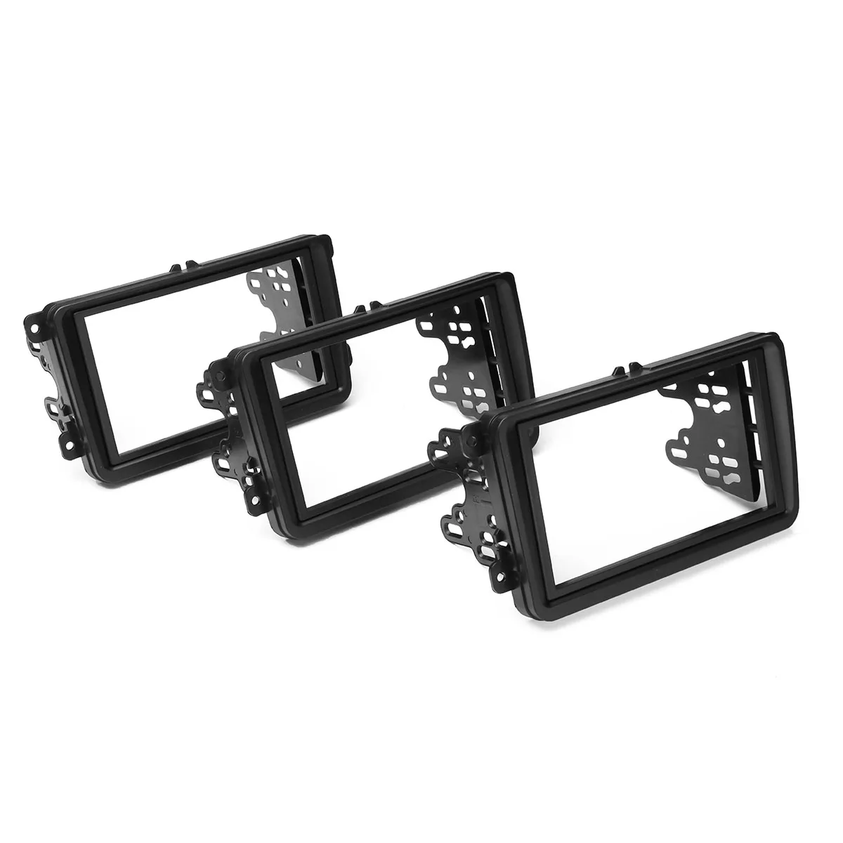 Автомагнитола 2 Din с рамкой радио аудиосистема панель DVD CD для Volkswagen VW Touran Caddy SEAT Skoda