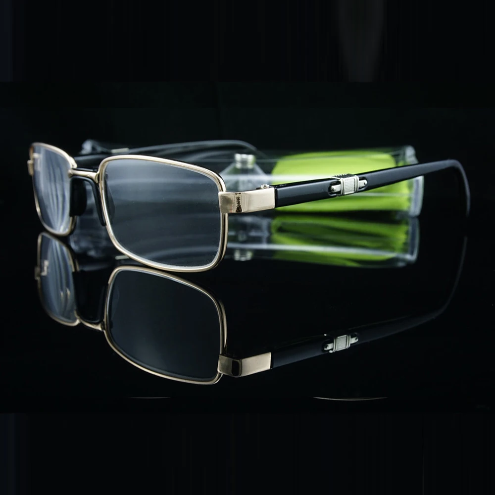 Очки для чтения с комфортной вставкой из смолы или натуральных кристаллов 2019 = Clear