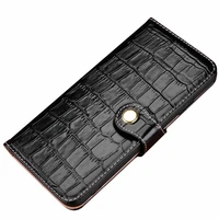 hot genuine leather crocodile premium flip case for iphone 7 8 plus crocodile back texture cover for iphone x xs max 7p 8p case