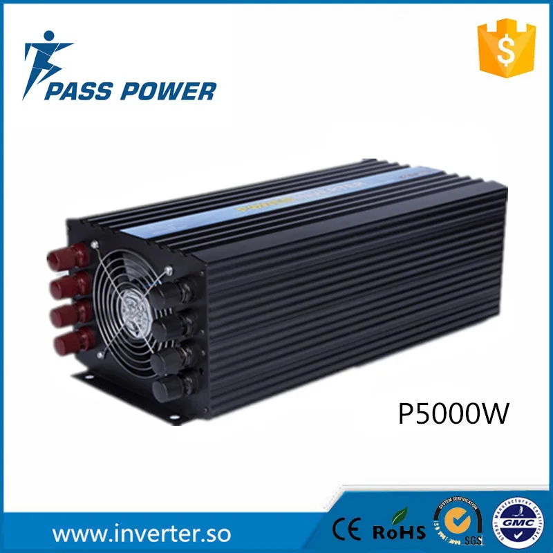 

Free Shipping CE RoHS SGS Off Grid 5000W Inverter 24V 48V 110V 100V 120V 230V 240V Pure Sine Wave Power Invertor DC 12V AC 220V