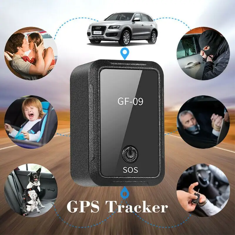 

GF09 Mini Car APP GPS Locator Adsorption Recording Anti-dropping Device Voice Control Recording Real-time Tracking Equipment Tra