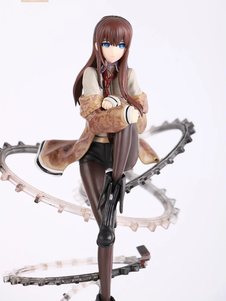 Экшн фигурка из ПВХ 9 дюймов классная Gate Makise Kurisu масштаб 1/8 Коллекционная модель