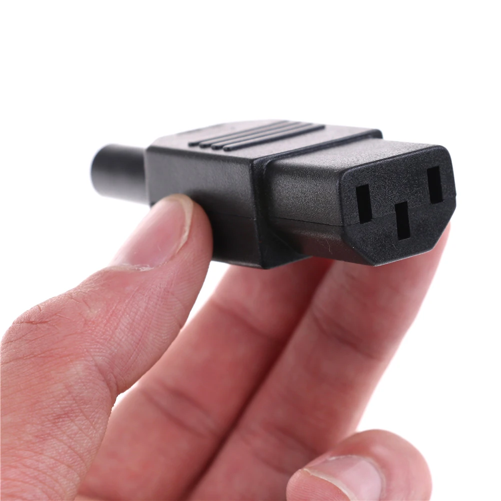Розетка черная 3 контакта IEC 320 C13 1 шт. розетка Женский Разъем подключения питания