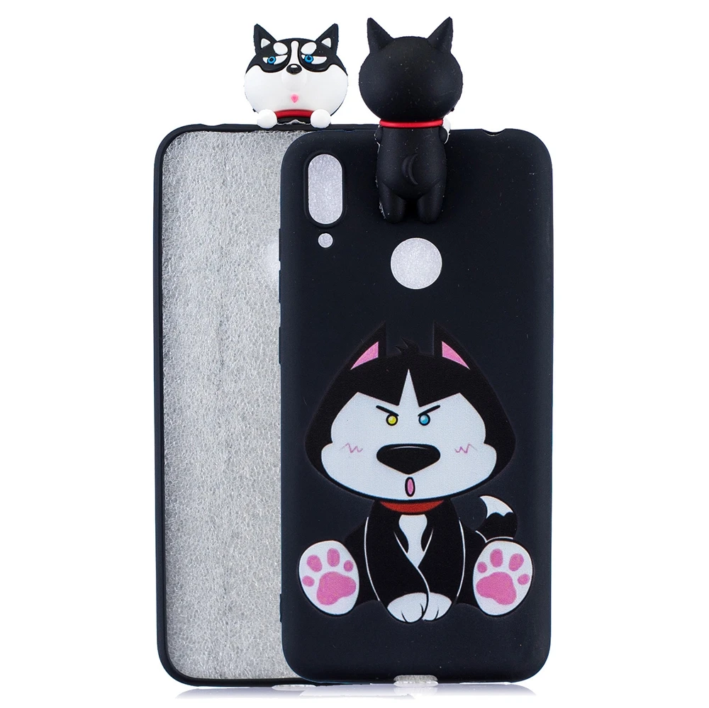 5 Etui Huawei Y5 Y6 Y7 Y9 Prime Cases 3D Kawaii Panda Unicorn Silicon Cover on for Funda Huawei Y5 Y6 Y7 Y9() Phone Case - Цвет: 5