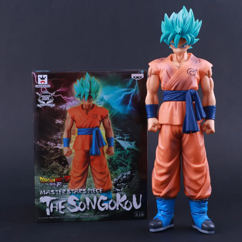 Banpresto Craneking Master Stars PC MSP Dragon Ball Z rerererection F Son Gokou Goku Super Saiyan модель из ПВХ|action figure pvc|figure