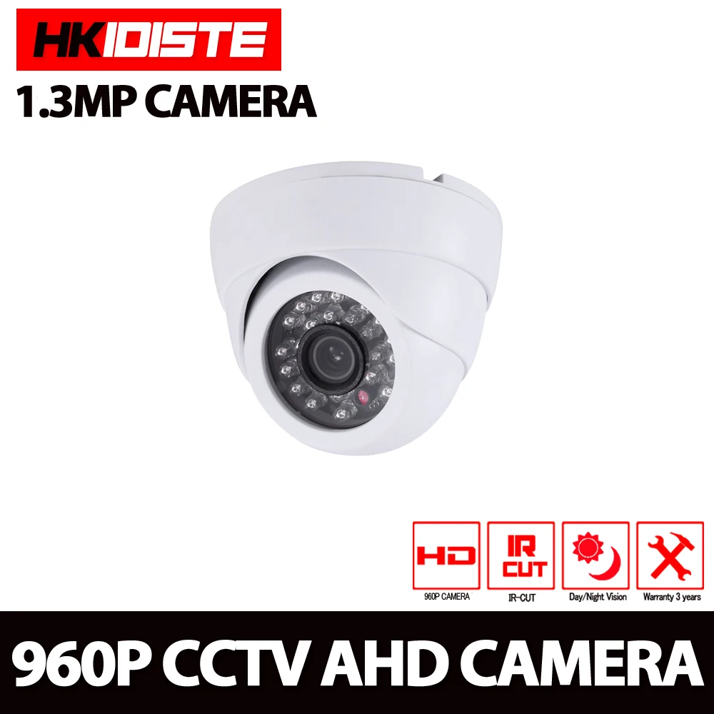 HD AHD 720P 2000TVL 960P 2500TVL IR мини купольная камера аналоговая для помещений CUT ночное