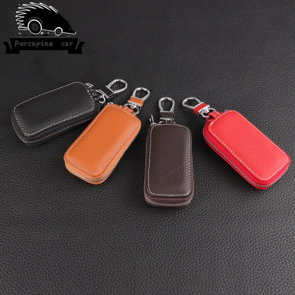 Кожаный кошелек для ключей чехол Женский держатель BMW Audi Mercedes Benz Vw Chevrolet Buick Opel Honda