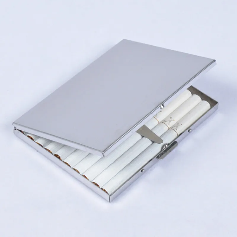 10 сигарет изготовлены из нержавеющей стали металла для мужчин и женщин