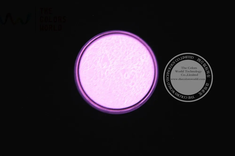 Светящийся в темноте пигмент TCYG901 розовый цвет светящийся люминесцентный