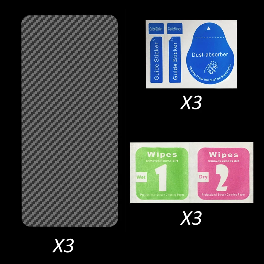 Углеволокно для Xiaomi mi 9 SE Red Note 7 пленка мягкая задняя наклейка с защитой экрана