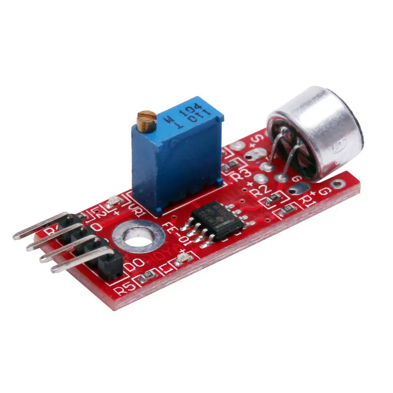 Glyduino KY-037 Высокочувствительный звуковой модуль датчика микрофона для Arduino AVR PIC -