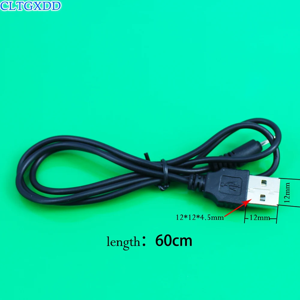 Cltgxdd высокоскоростной USB к DC2.0 DC 2 0 мм черный кабель питания Порт зарядный 60 см для