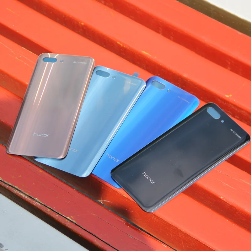 Huawei, аккумулятор, стеклянная задняя крышка для huawei Honor 10, 5,84 дюйма, задняя крышка, защитный чехол для телефона