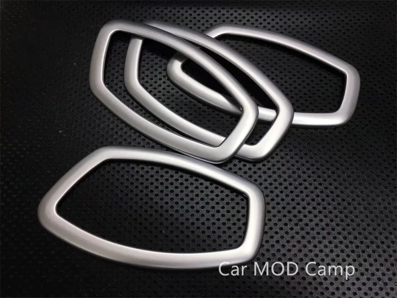 Для Renault Captur Kaptur Samsung QM3 2013-2018 ABS матовая внутренняя дверная ручка рама крышка
