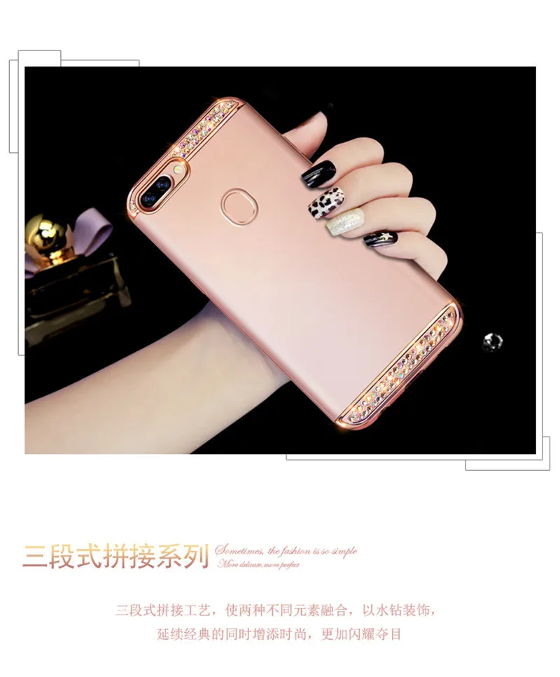 P Smart плюс Чехол с блестками для huawei Y6 Y7 Prime Y9 Y5 P30 P20 Honor 7a pro 7x 7c 8X 8C Honor 9 10 lite чехол