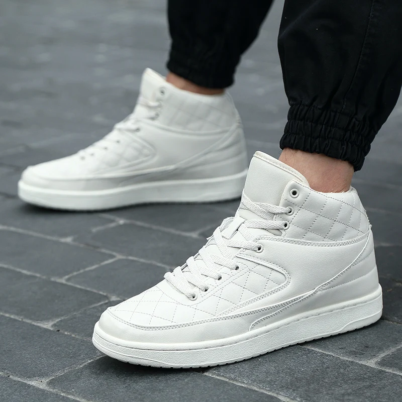 Ботильоны Для Мужчин ИСКУССТВЕННАЯ Кожа Скейт Обувь Открытый Спорт Зимние