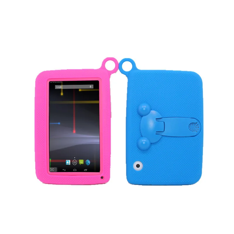 Детские планшеты Allwinner A33 512 МБ/8 ГБ 7 дюймов Android 4 g сенсор две камеры Wi Fi 1024*600