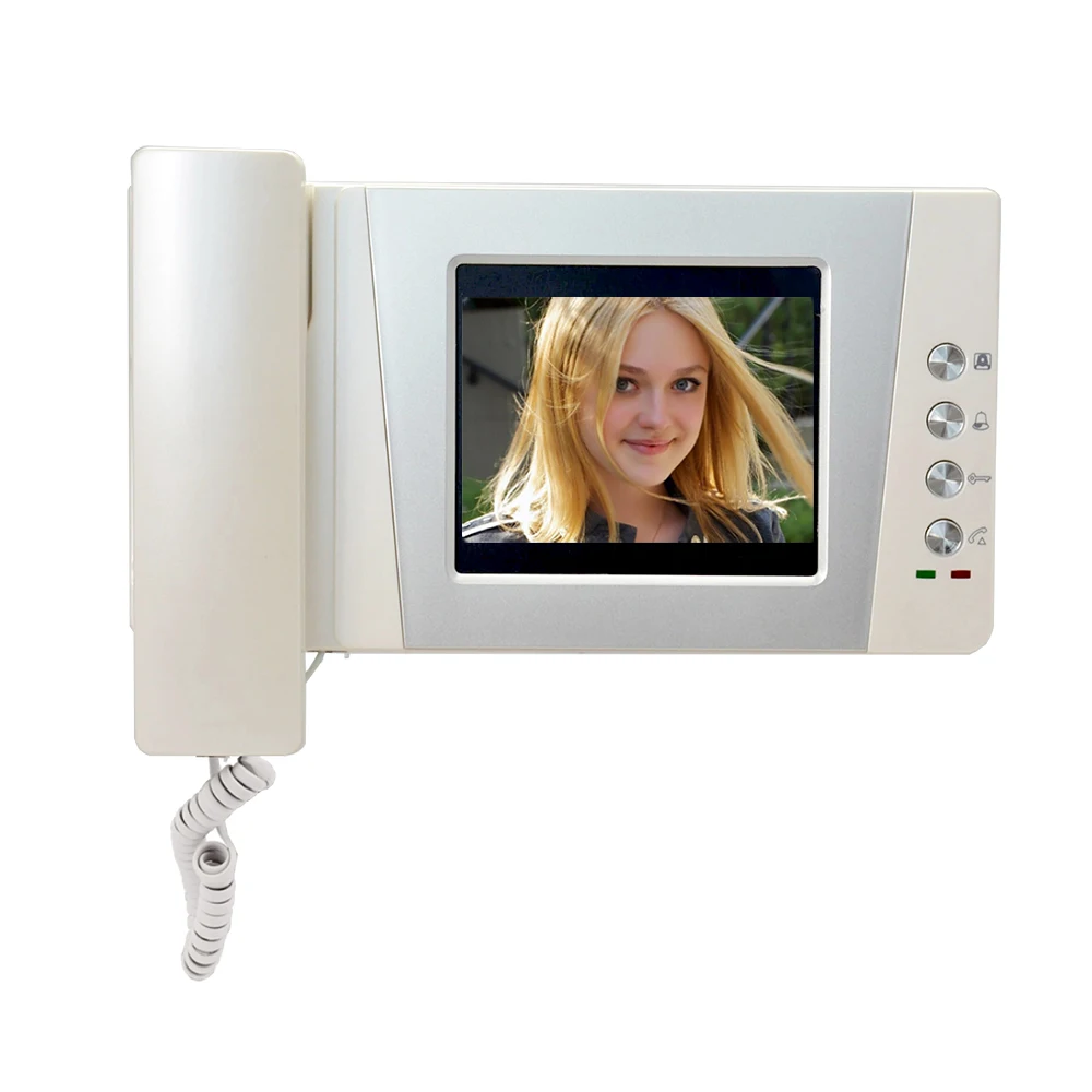 4 3 &quotЖК монитор видео дверной звонок Дверной телефон система комплект