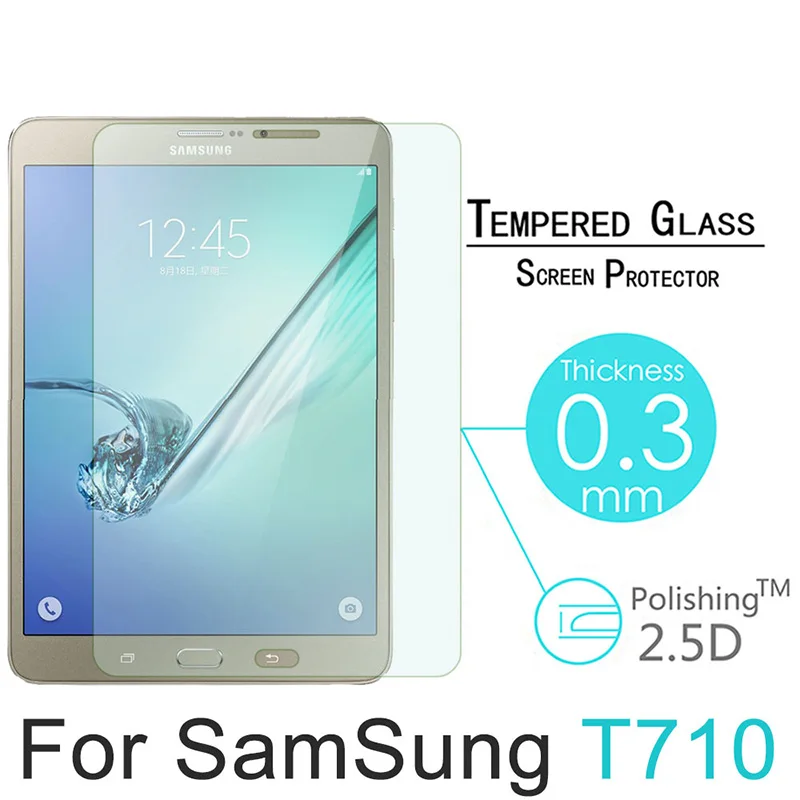 HD Премиум Закаленное стекло для Samsung Galaxy Tab S2 8 0 T710 T715 прозрачная защитная пленка