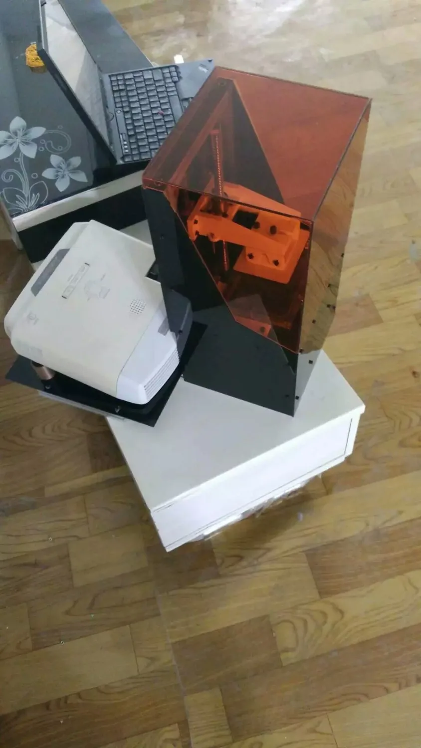 

DLP 3D printer projector 3D printer photosensitive resin printer photo curing printer SLA tooth jewelry Printer