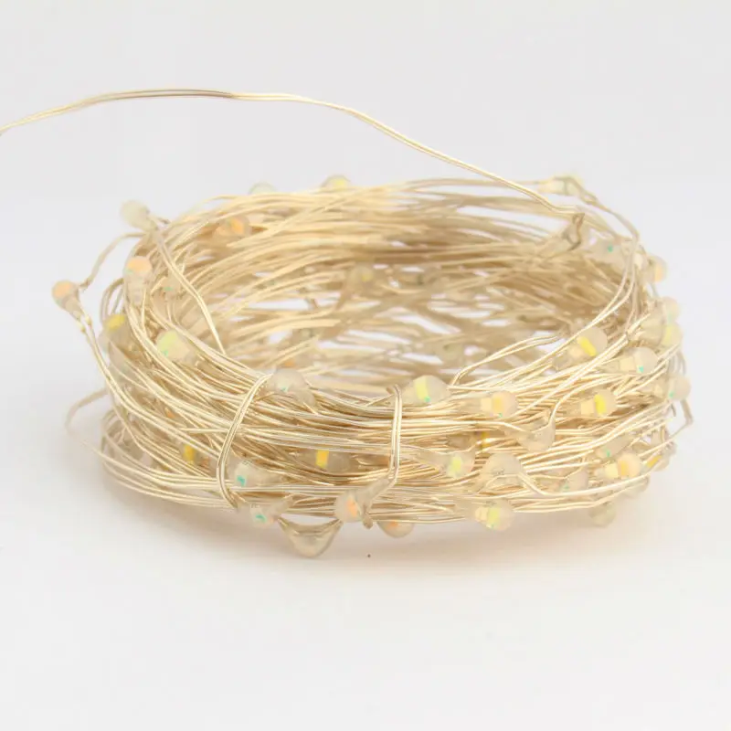 MJJC Solar Powered LED Fairy Lights 10M 100 Copper Wire String for Patio Christmas Decorations Outdoor Waterproof | Лампы и освещение