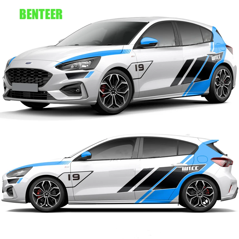 

1 lot Car side sticker for ford focus Mustang