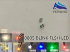 3000 шт., светодиодные SMD-диоды 0805, светильник ый белый, красный, синий, зеленый, желтый, оранжевый, RGB, светоизлучающие диоды Alto 0805, меняющие цвет при мигании