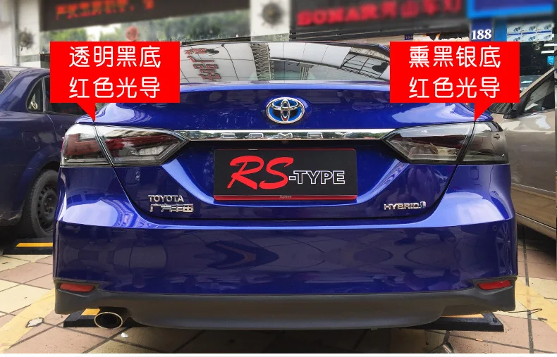 KOWELL автомобильный Стайлинг для Toyota Camry задние фонари светодиодный задний фонарь задний багажник крышка лампы drl+ Динамический сигнал+ тормоз+ обратный