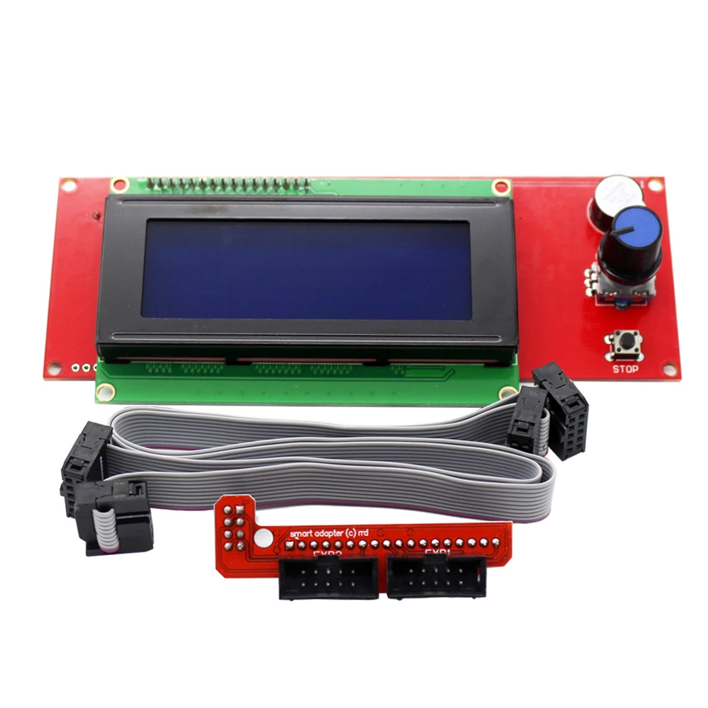 3D принтеры комплект Мега 2560 R3 + 1 шт. RAMPS 4 контроллер 2004 ЖК дисплей 5 шт A4988 шагового