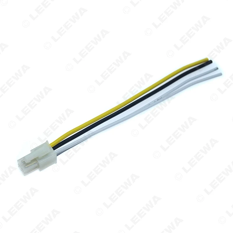 LEEWA 30pcs Universal Car Wire Harness Connector 4Pin Into DVD CD Radio Stereo Plug Adapter #CA5697-4P | Автомобили и мотоциклы