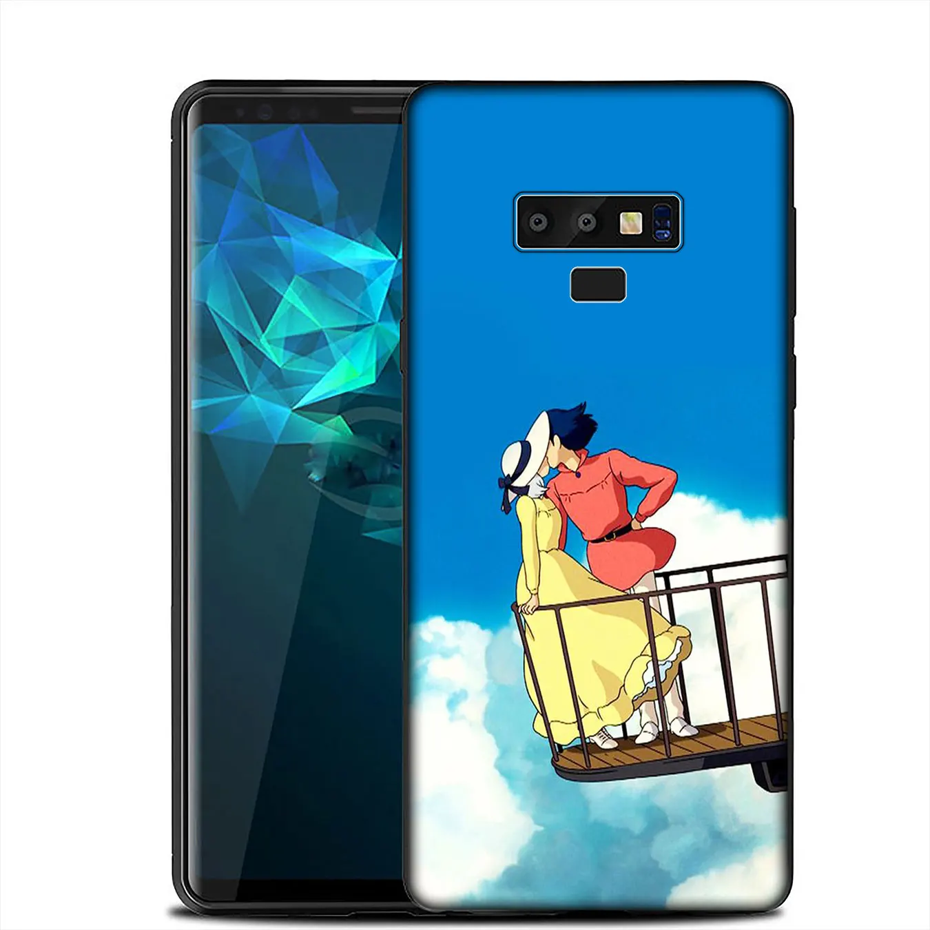 IYICAO Howl's Moving Castle Мягкий силиконовый чехол для Samsung Galaxy A6 A9 A8 A7 2018 A3 A5 2016 2017 Note 9 8 10