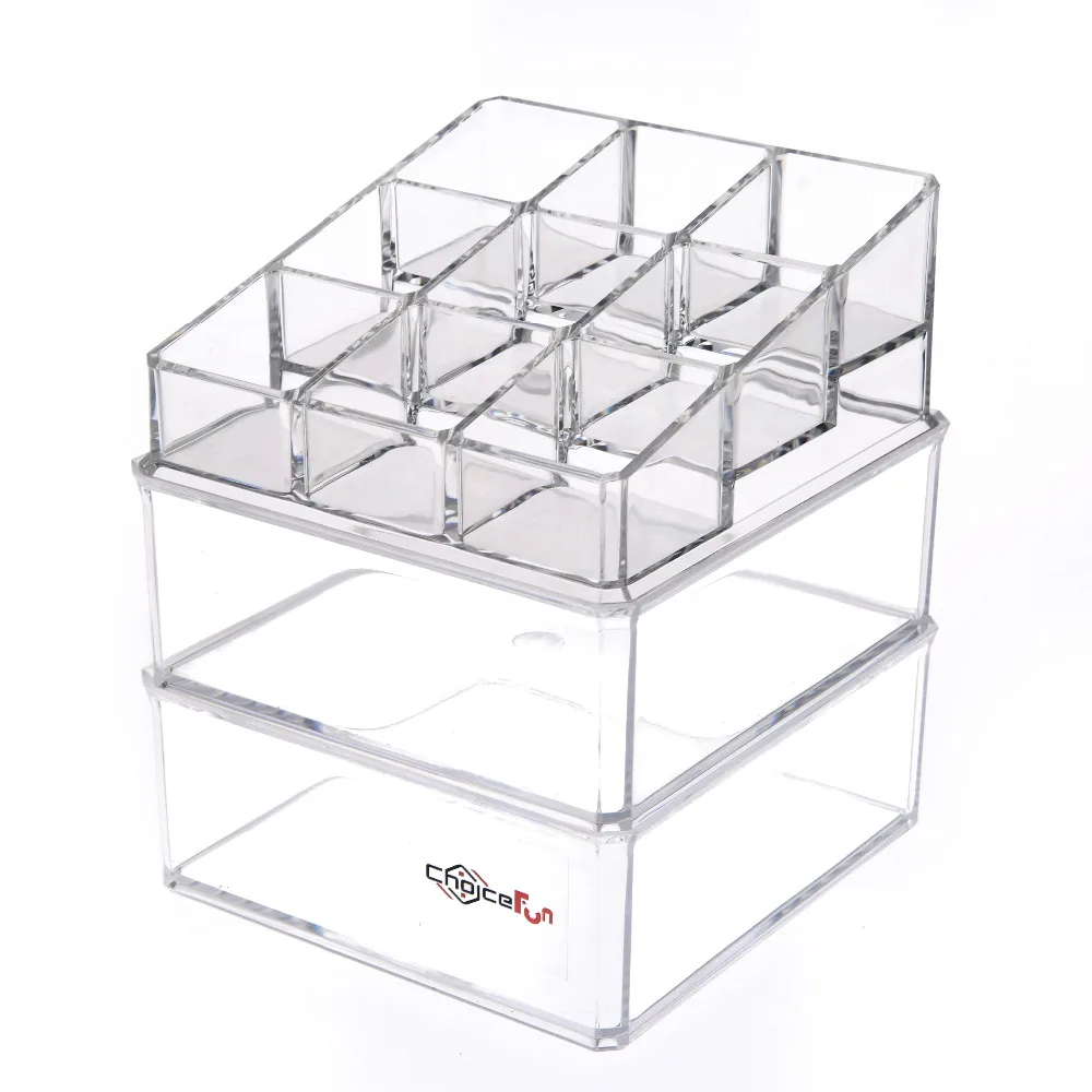 CHOICEFUN акриловая коробка для хранения косметики и ювелирных изделий высокое