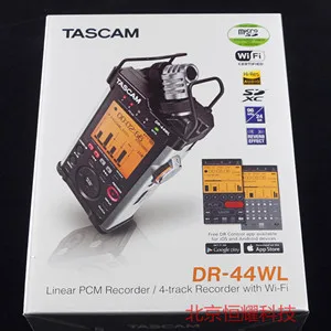 TASCAM DR44WL DR-44WL 4-х канальный портативный рекордер Hi-Fi Запись Ручка WI-FI управления передачей лицензии с Карта памяти на 32G