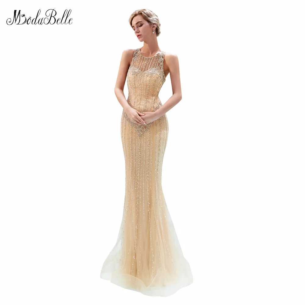 modabelle Gold Evening Dresses Suknia Wieczorowa Off Shoulder Organza Mermaid Long Gowns Abiti Da Cerimonia Sera | Свадьбы и