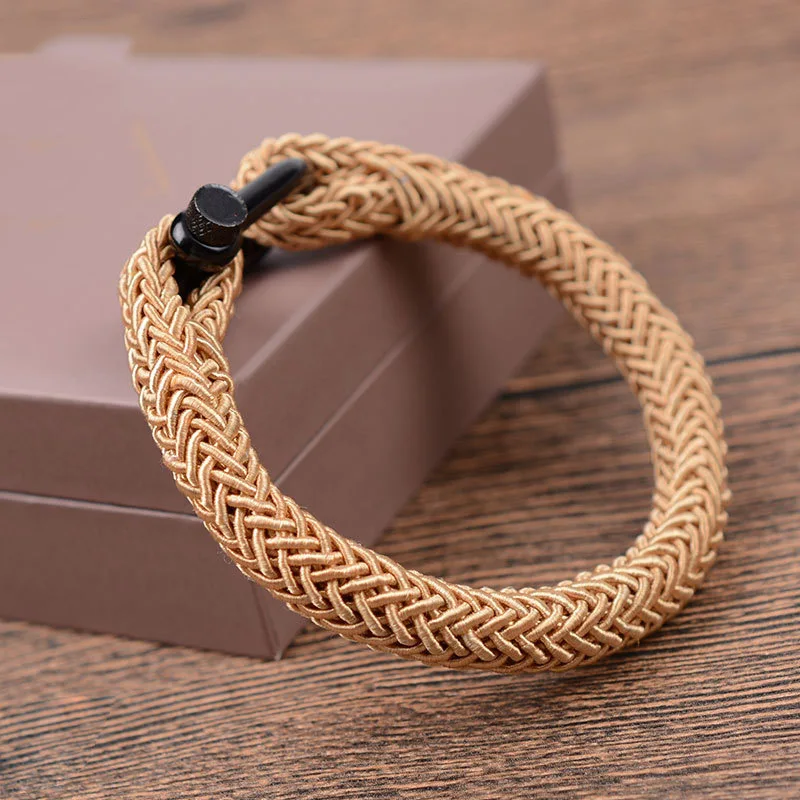 Модный простой стиль ручной работы с сердечником тканая Ручная Веревка Машина