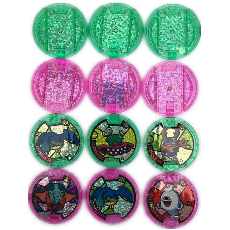 Японского аниме Yokai Watch DX Йо-Кай наручные часы медалей коллекция эмблема