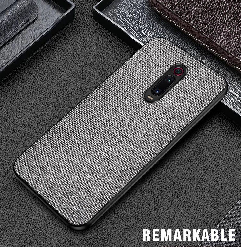 Роскошный тканевый чехол для Xiao mi Red mi K20 Pro Чехол кожаный мягкий твердый чехол из ТПУ для Red mi K20 Pro mi 9T Pro mi 9T mi 9 SE чехол