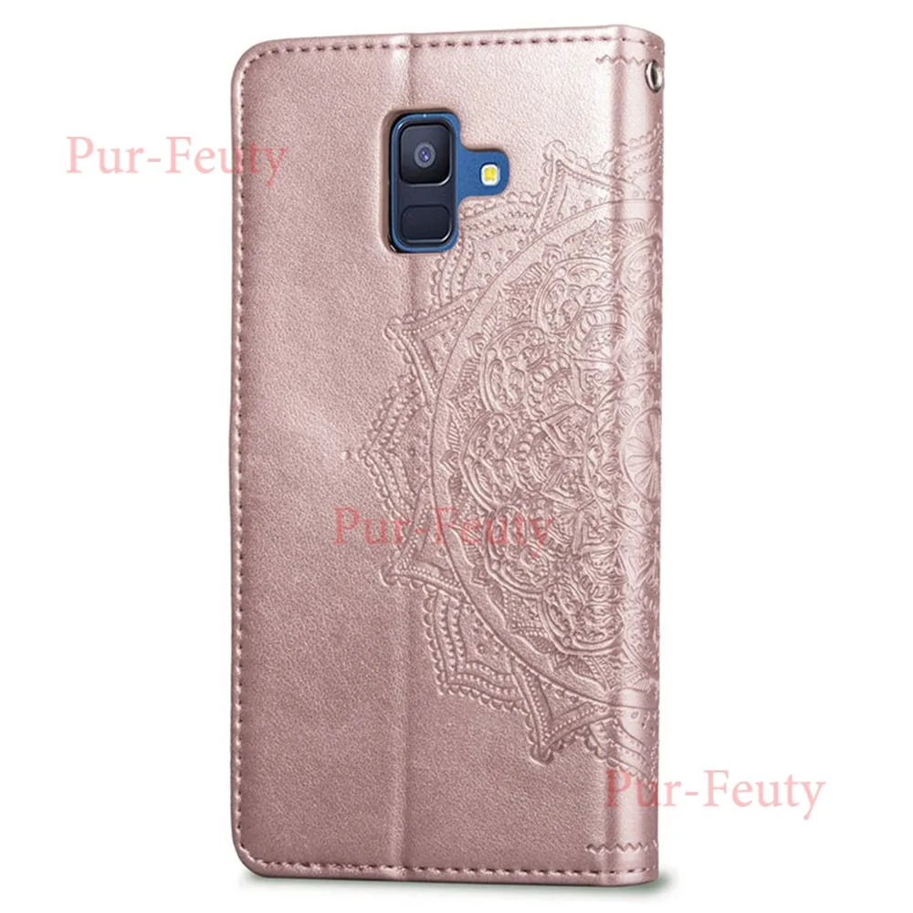 Для samsung Galaxy A6 SM A600 A600FN Флип Бумажник кожаный чехол для телефона чехол для samsung 6 SM-A600FN SM-A600FN/DS случаях