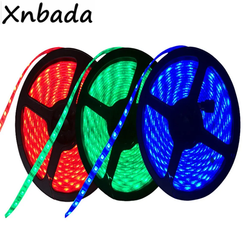1 м/2 м/3 м/4 м/5 м 5050 RGB/RGBW/RGBWW светодиодные полосы света DC12V освещение