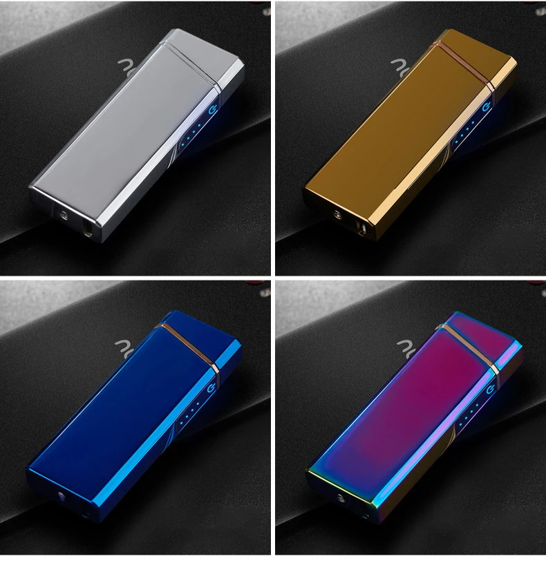Плазменная Зажигалка USB перезаряжаемая сигаретная для курения бесплатно