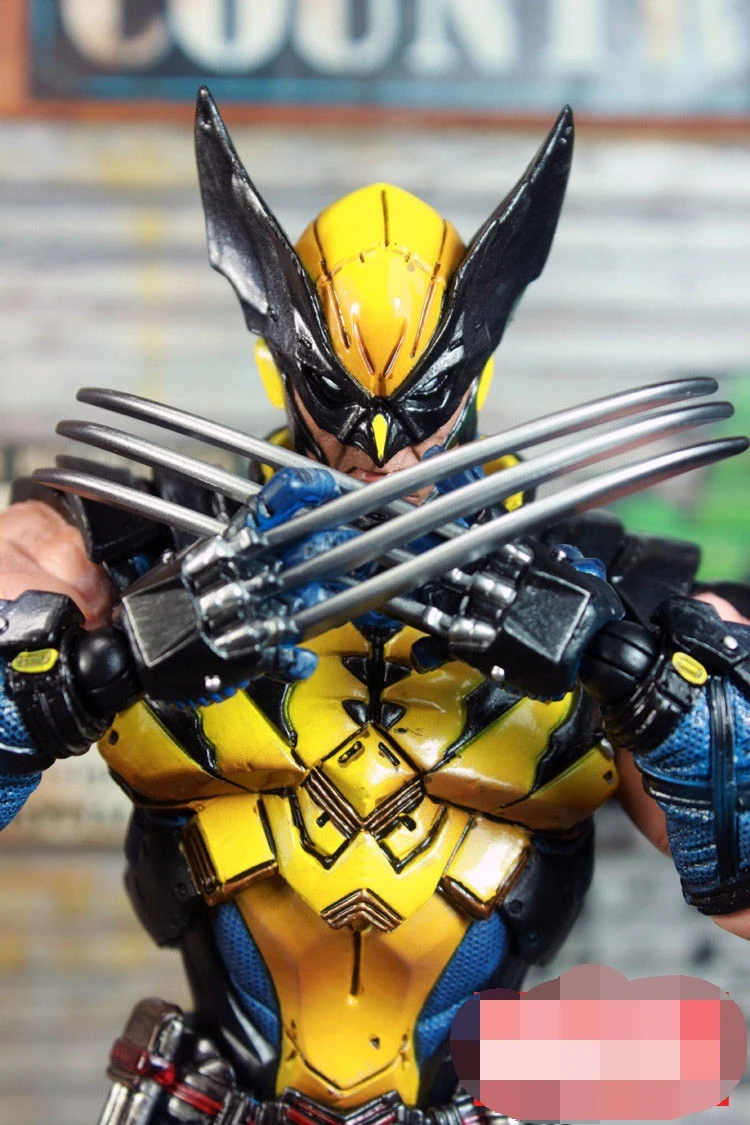 Япония вер. Play Arts Kai Росомаха фигурка игрушка X Men новая без коробки 100%