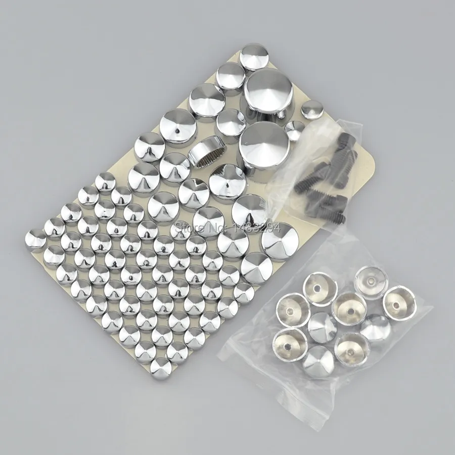 Хромированные колпачки для болтов Harley Softail Twin Cam 2007 2013|bolts toppers caps|harley chrome coverchrome bolt