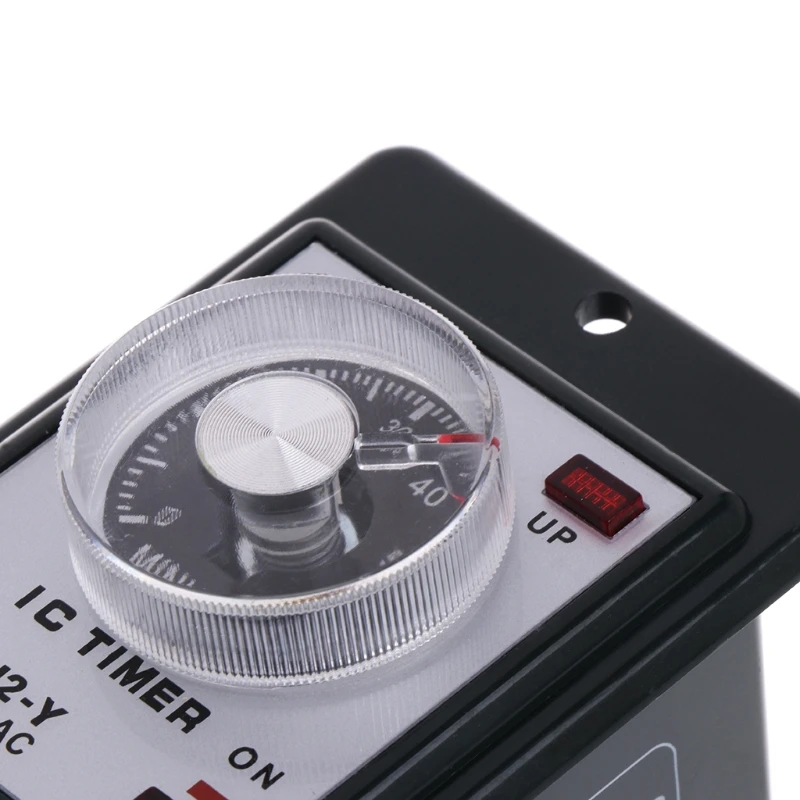 Ah2 y реле времени Power on delay timer time relay 0-60 minutes panel installation with socket base