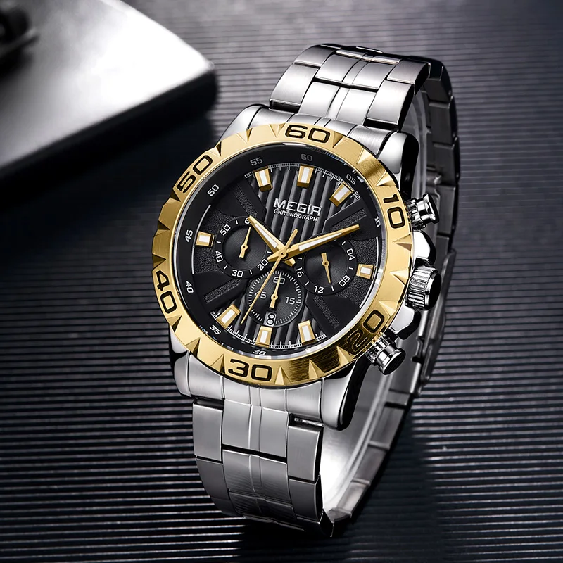 Часы Relojes мужские модные спортивные кварцевые деловые водонепроницаемые |