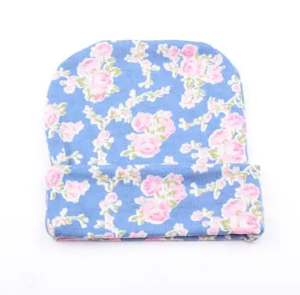 5 шт./лот Модная детская шляпка с цветочным рисунком для девочек Детская