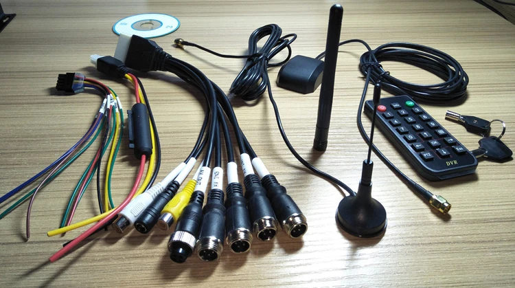 Круговой видео AHD 4CH 4G gps wifi двойная SD карта Мобильный DVR автобус/такси hd удаленный видео мониторинг трек отслеживание PAL/NTSC система