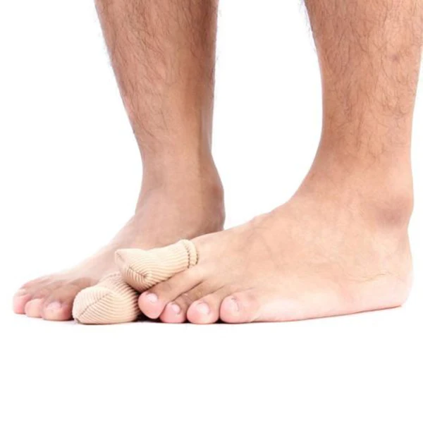 Новая мягкая прочная гелевая Кепка для ног повязка на палец защита большой Уход