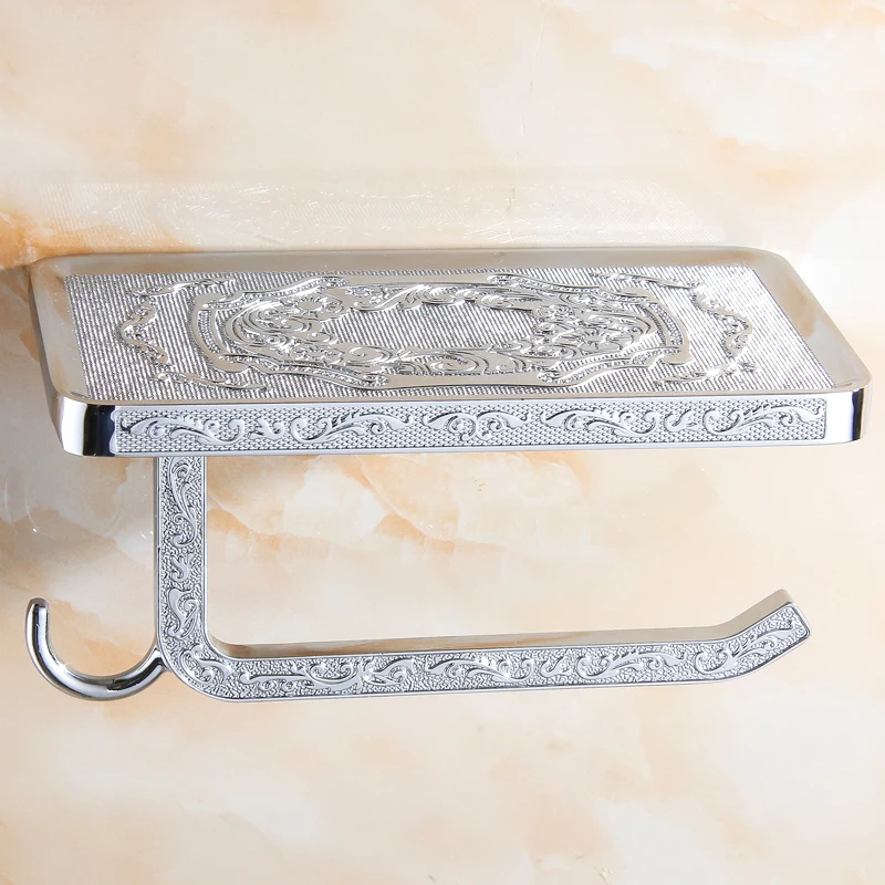 Античный/золотой/черный/хром/белый держатель для туалетной бумаги мобильного