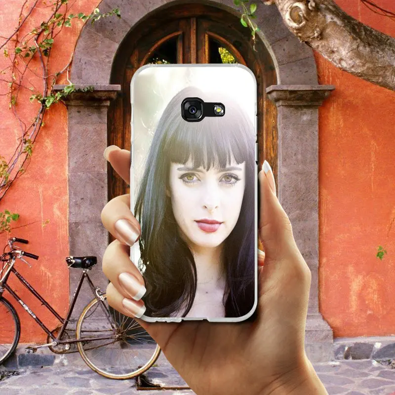 Мягкие чехлы для телефонов Samsung Galaxy S2 S3 S4 S5 Mini S6 S7 S8 S9 S10 Lite Edge Plus Note 4 5 8 9 Krysten Ritter jessica